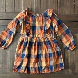 The Children's Place Multicolor Plaid Ruffle Dress
